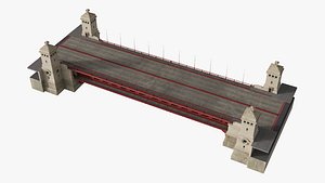 Chicago Drawbridge Lowered