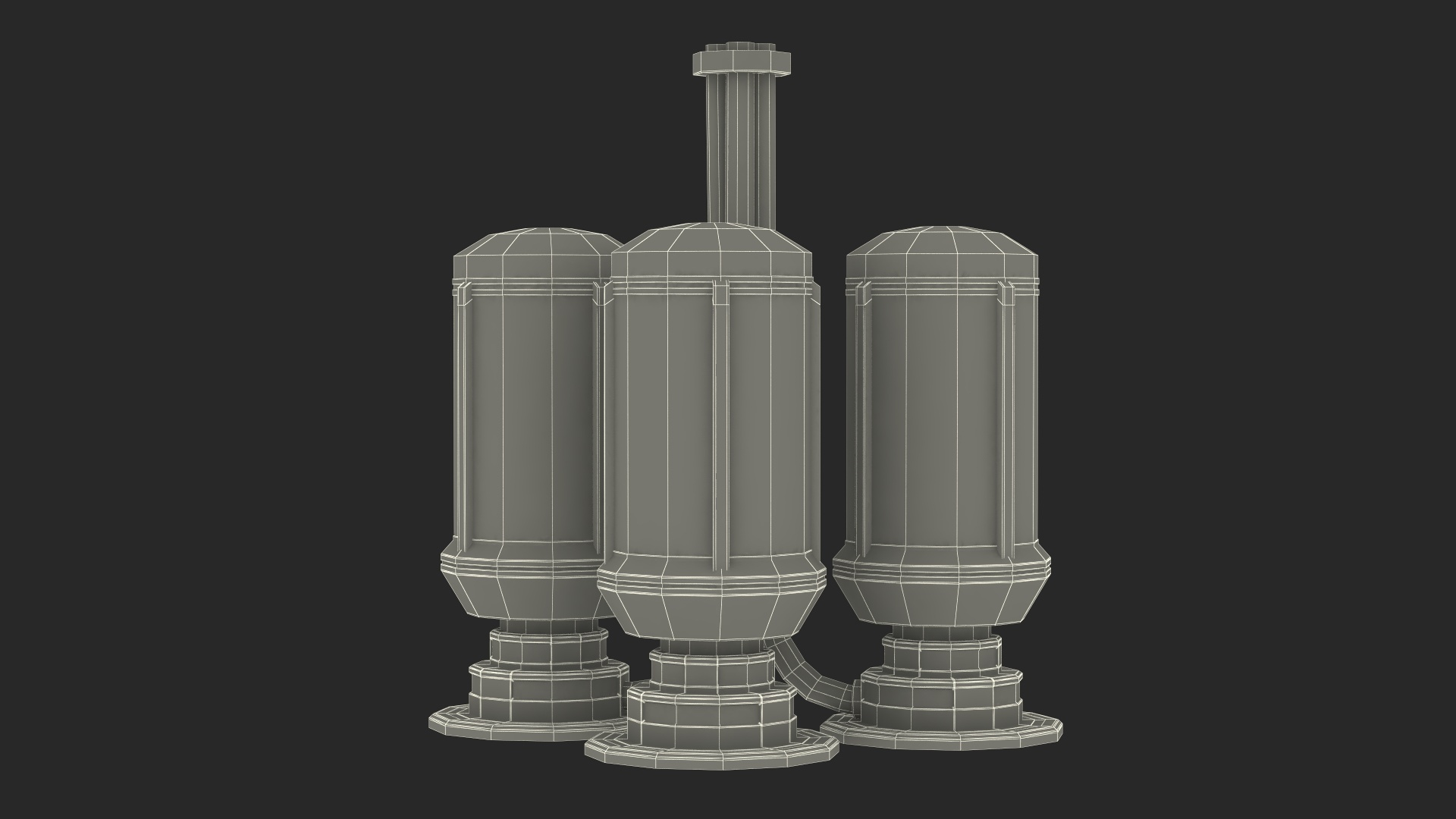 Industrial Gas Storage Tanks 3D Model - TurboSquid 2317665