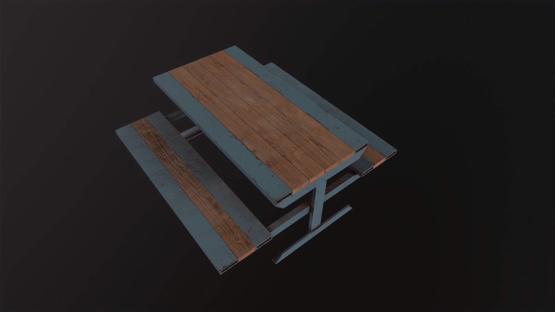3D Skate Park Bench Model - TurboSquid 2138912