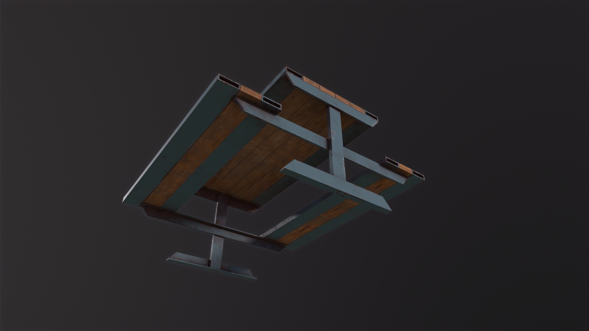 3D Skate Park Bench Model - TurboSquid 2138912