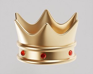 Crown 3d model 3D model