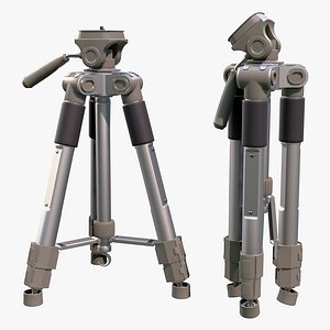 Professional Telescopic Tripod M1 3D model