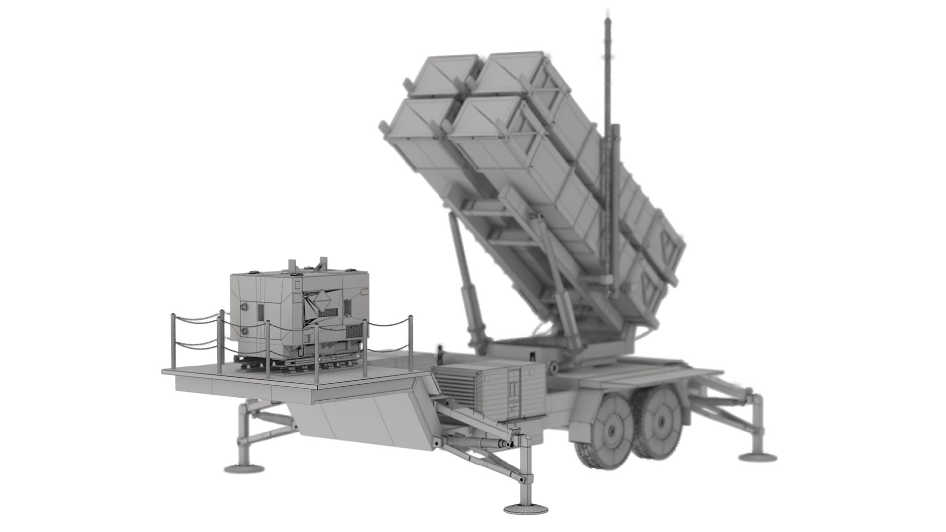 3D MIM-104 Model - TurboSquid 2399727