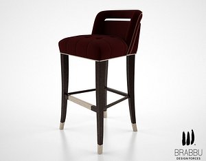 brabbu naj barstool 3d max