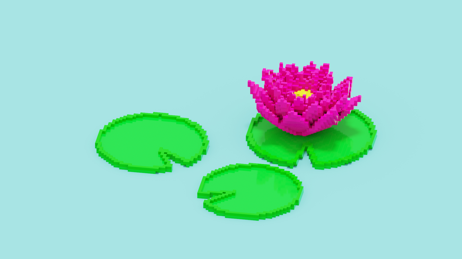 3D Model Voxel Lotus - TurboSquid 2047706