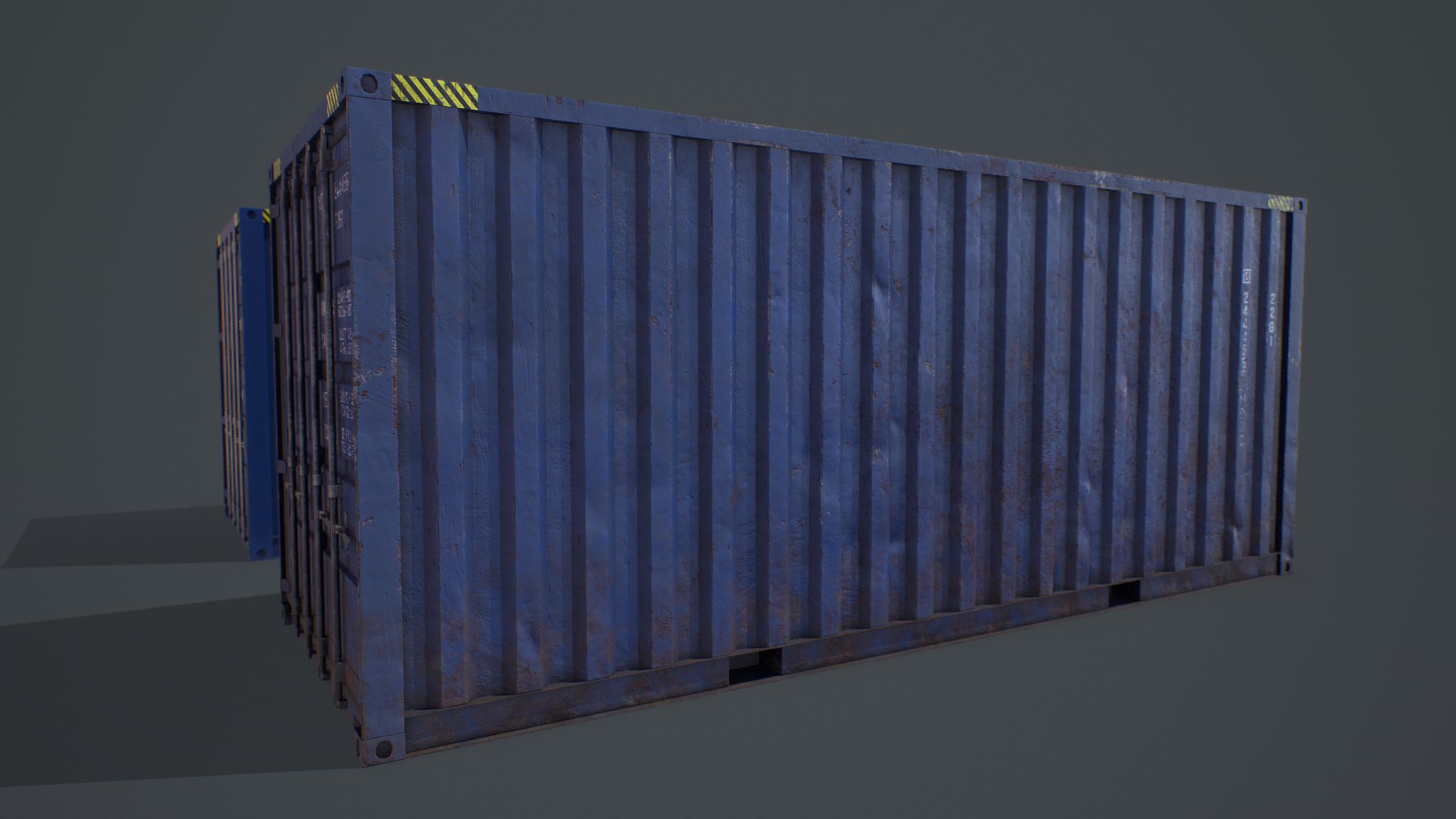 3D Pbr Container Model - TurboSquid 1437370