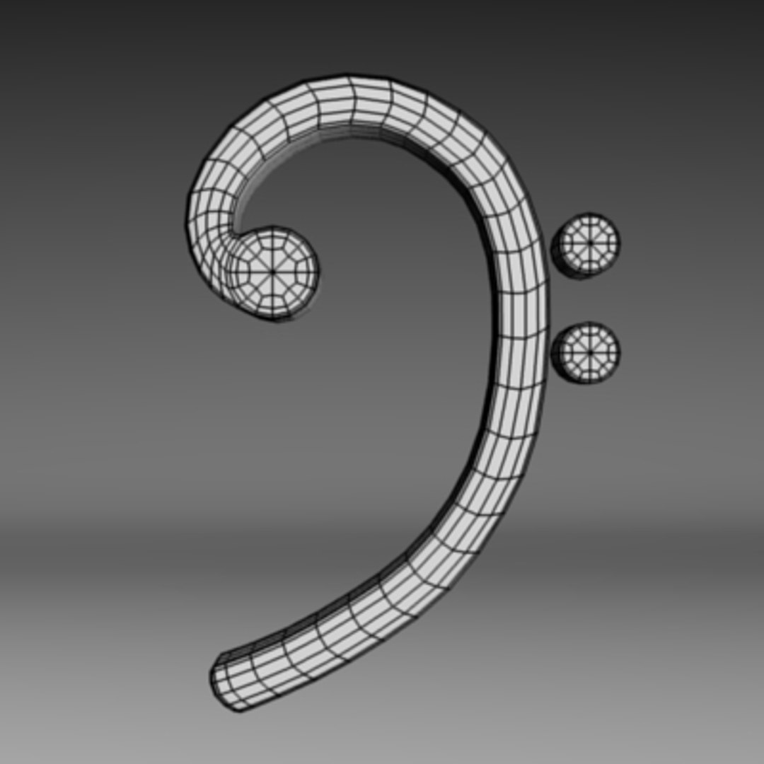 Musical Symbols 3d 3ds