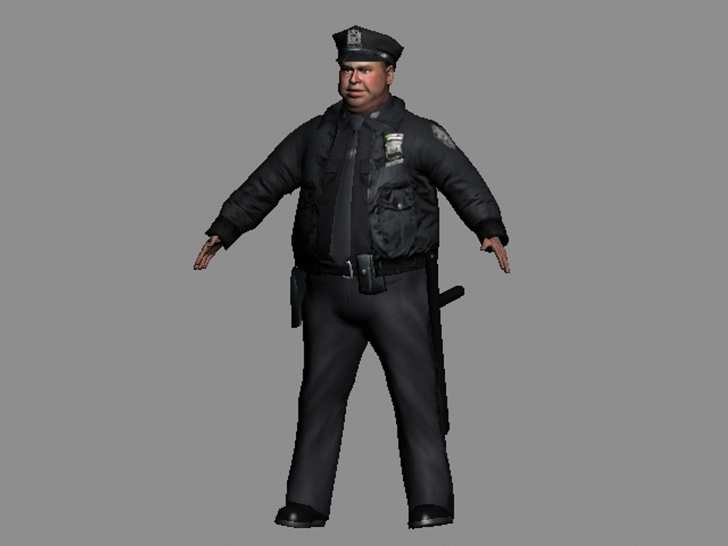 fat policeman