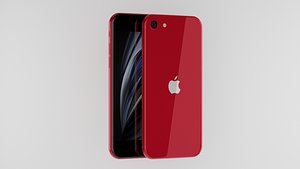 Apple iPhone SE 2020 3D model