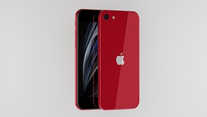 Apple iPhone SE 2020 3D model