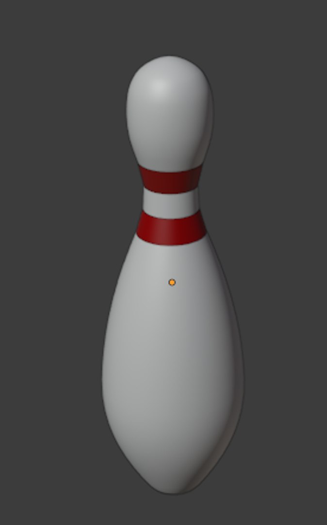 3D Simple Bowling Pin - TurboSquid 1618945
