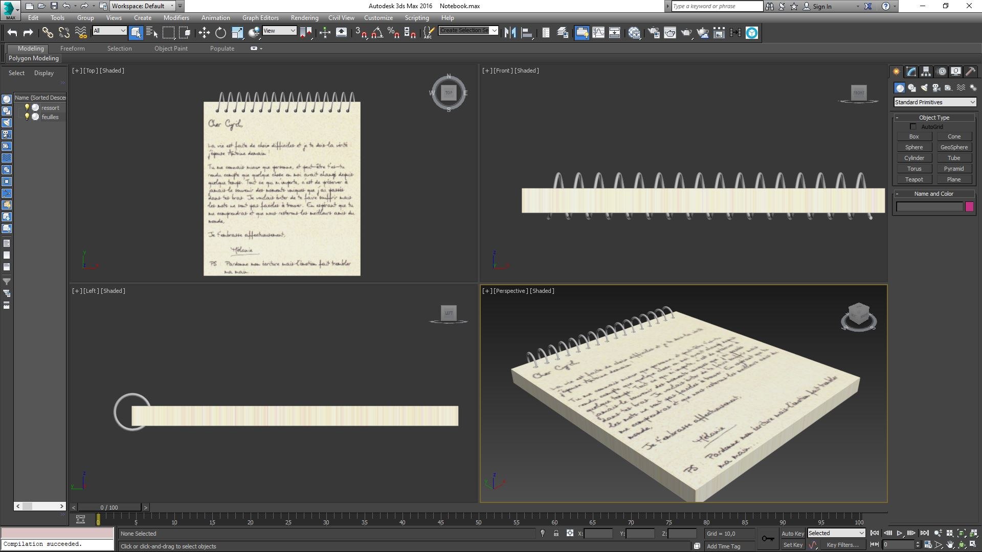 Notebook 3D Model - TurboSquid 2333256