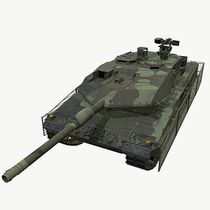 leopard 2a6 3D