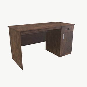 Pedestal Wooden Office Desk