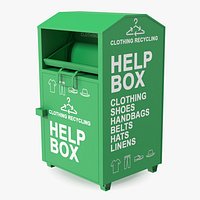 Clothing Recycle Help Box