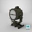 Rigged Searchlight APM-90 GameReady LOD