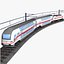 treno passeggeri intercity ic2 twindexx con locomotiva traxx classe 146