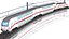 treno passeggeri intercity ic2 twindexx con locomotiva traxx classe 146