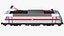 treno passeggeri intercity ic2 twindexx con locomotiva traxx classe 146