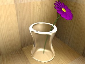 3d model flower vase
