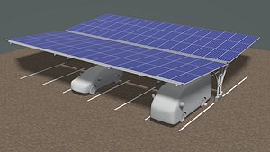 3D Solar carport 24u03