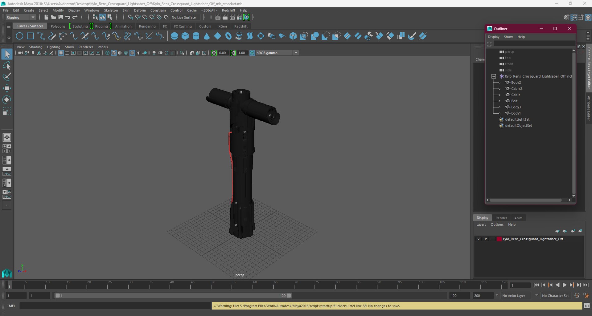 Kylo Rens Crossguard Lightsaber Off model https://p.turbosquid.com/ts-thumb/ZX/sQkSnB/Mf/kylo_rens_crossguard_lightsaber_off_1004/jpg/1719394120/1920x1080/fit_q87/b0b2853d56fd08a88cd7dec0df249f34116526e1/kylo_rens_crossguard_lightsaber_off_1004.jpg