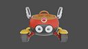 Mario Kart Biddybuddy Veichle Baby Mario