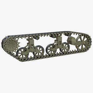 M5A1 Light Tank Track