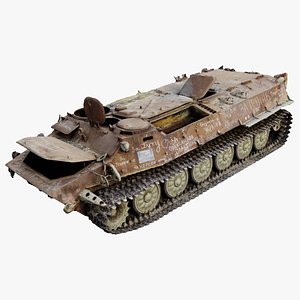 MT-LB multi-purpose towing vehicle amphibious tracked armored fighting