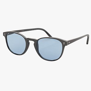 Oliver Peoples Fairmont 49 Sun Black Indigo Photochromic Sunglass