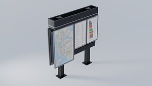 NYC Subway Info Kiosk 4K