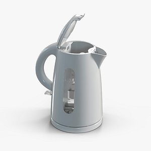 Electric Kettle with Water Open