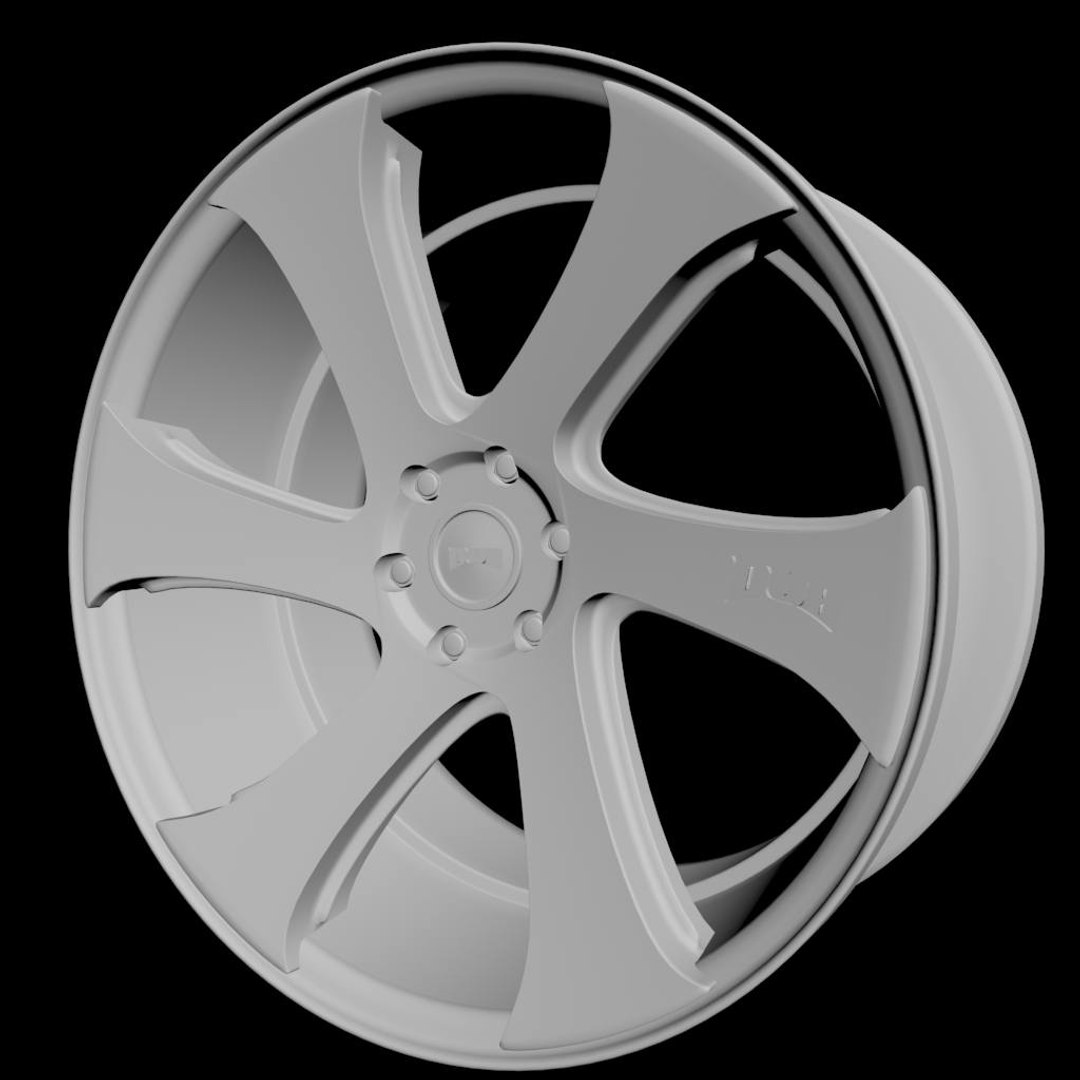 Rim Dub Baller Swerv 3D Model - TurboSquid 1311106