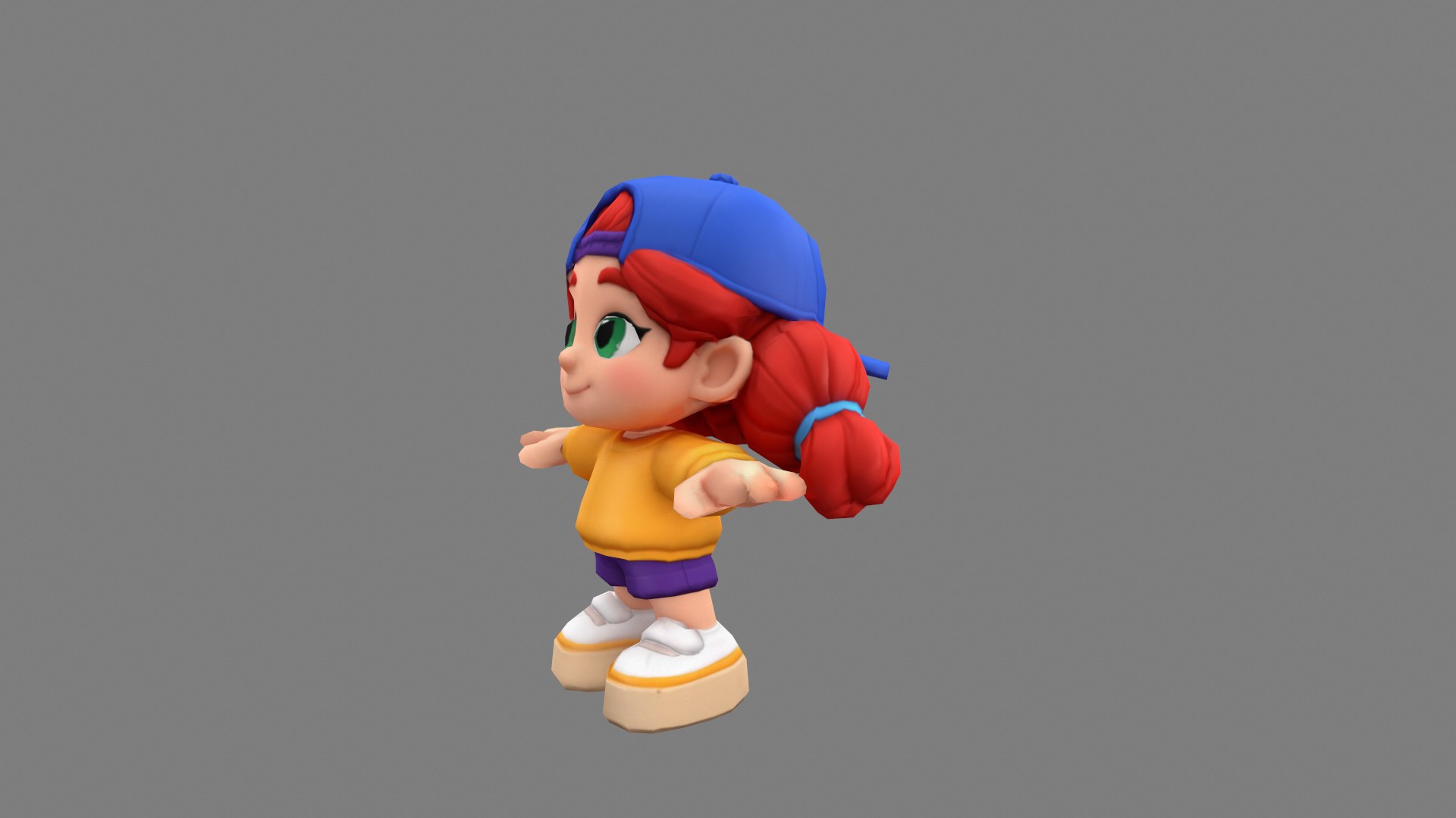 3D Low Poly Cartoon Girl Character Rigged Animated Game Ready https://p.turbosquid.com/ts-thumb/ZY/MyJ4UC/H2/redhairchibigirl_viewport_012/png/1785104153/1920x1080/fit_q87/86095f16ad0ddd889b93c22a04667ca09aa4f4b0/redhairchibigirl_viewport_012.jpg