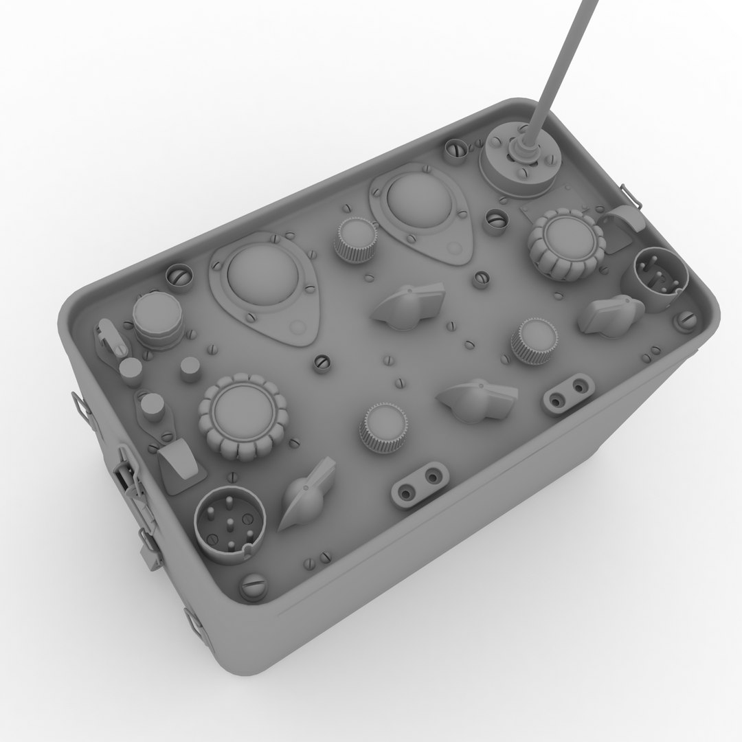 3D Model Radio Station Rbm - TurboSquid 1154410