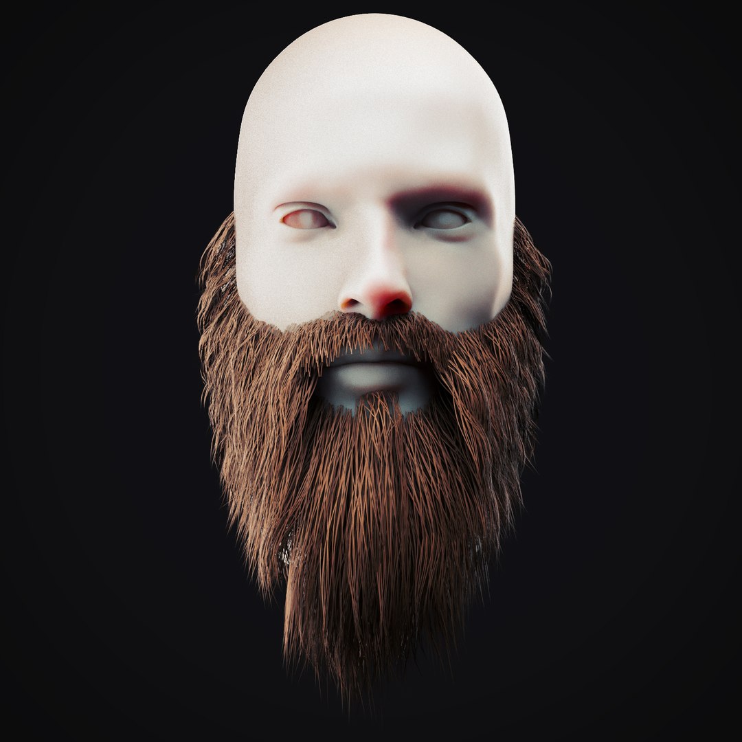 Beard 16 3D Model - TurboSquid 1489873