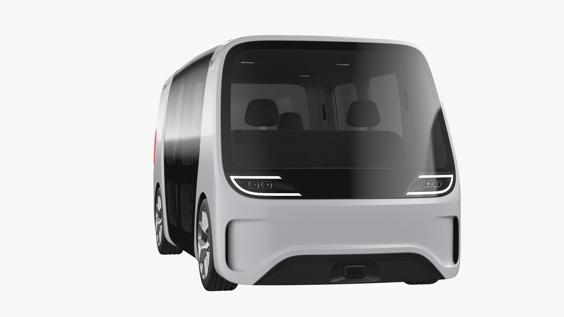 Self-Driving Shuttle Concept 2 3D Model - TurboSquid 2035412
