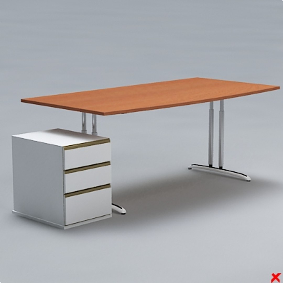 Simple Office Desk DXF Files – Aribabox