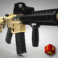 Bushmaster Urban Interdiction Rifle with EOTech EOLAD-1V Holographic Weapon Sight with Laser
