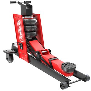 Electric Air Spring Car Jack Red
