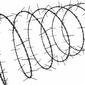 Barbed wire 01