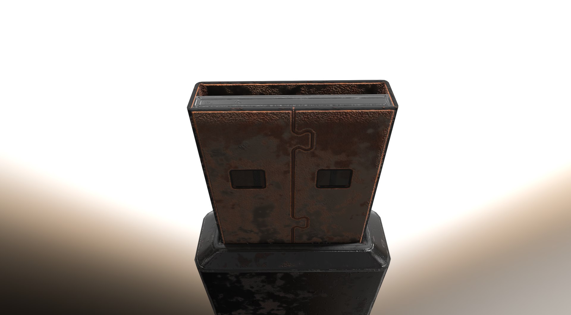 version usb stick rusty 3d 3ds