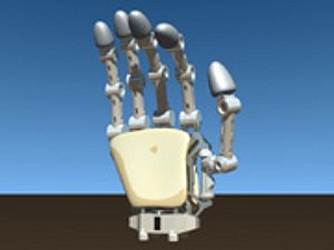 android hand 3d model