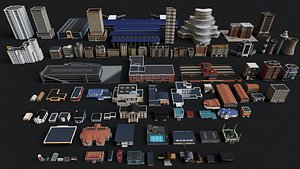 100 Buildings Mega Bundle Pack Collection