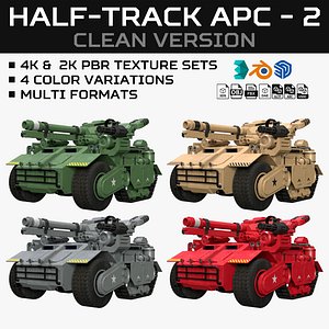 Half-track APC-2-Clean-4 Colors