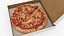 Cheese Pizza In White Box 2 3D model