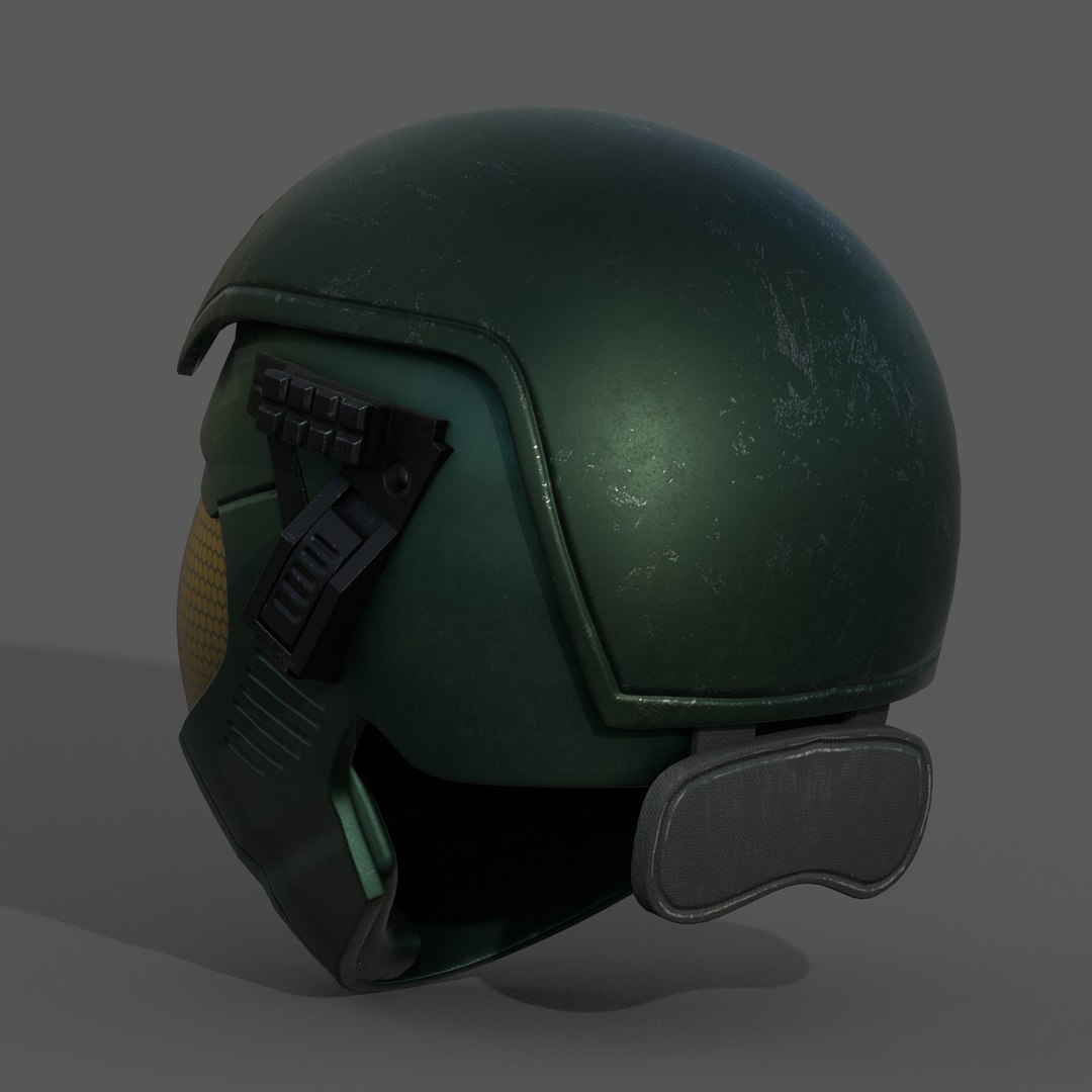 3D helmet sci fi - TurboSquid 1520022