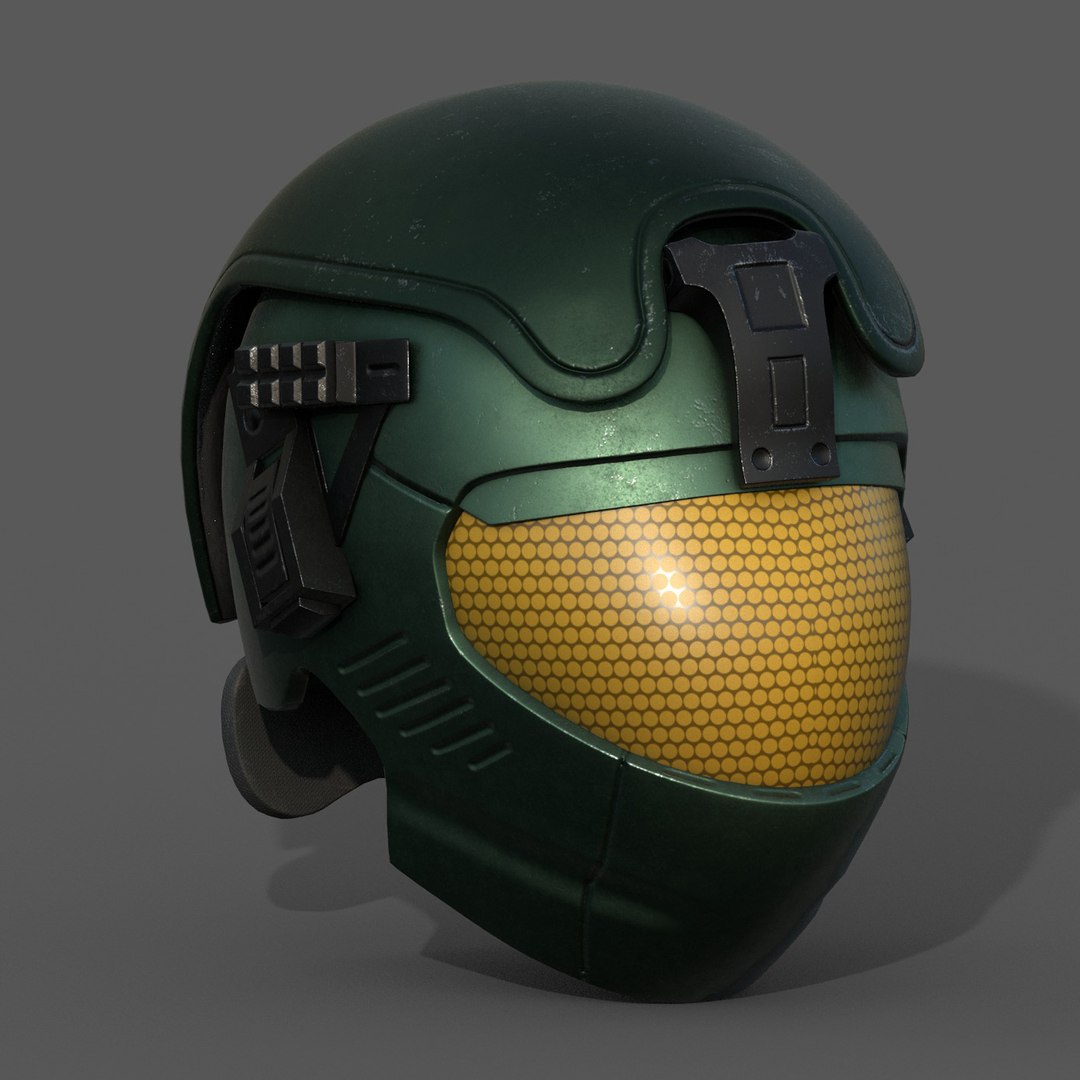 3D helmet sci fi - TurboSquid 1520022
