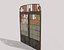 3D Worn Double Door model