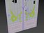 3D Worn Double Door model